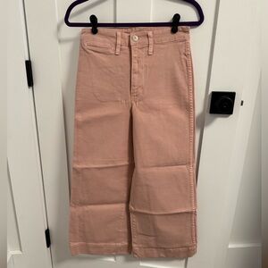Madewell Emmett Wide Leg Crop - Size 25